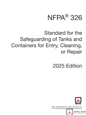 NFPA 326 PDF NFPA 326 PDF